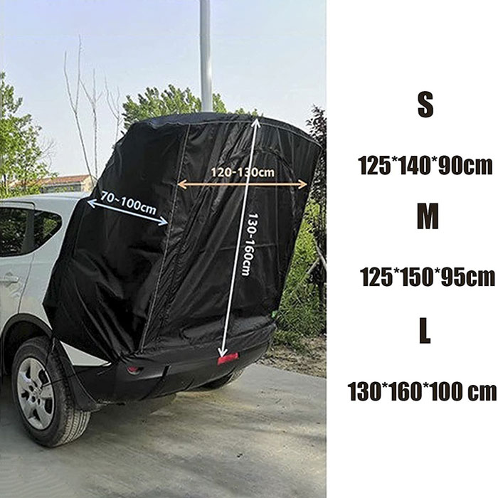 Sunshade Waterproof Tent For Car Travel Outdoor Car Travel Tent