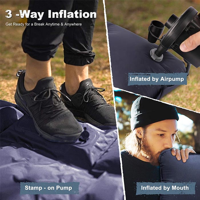 Ultralight Tpu Compact Lightweight Inflatable Sleeping Mat