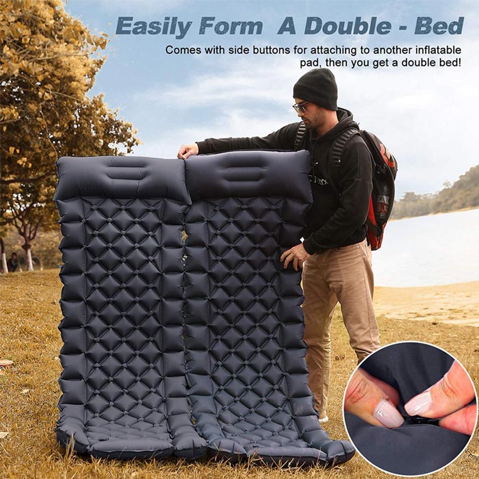 Ultralight Tpu Compact Lightweight Inflatable Sleeping Mat