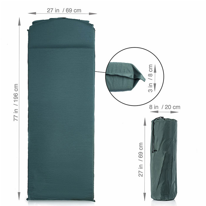 Ultrathick Flexfoam Sleeping Pad Camping Mat