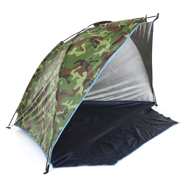Camping Tents 4 People Beach Tents Sun Shelter Quick Opening Foldable Tent For Sun Shelter