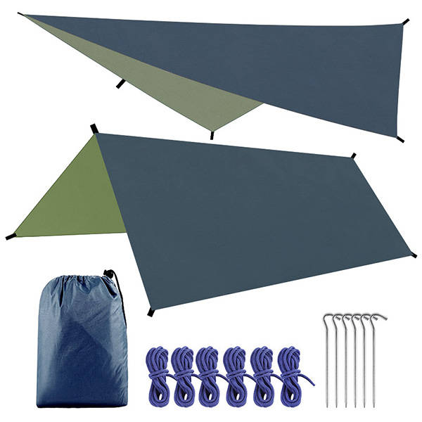 Multicolor Waterproof Ultralight Camping Tarp Awning Tent Beach Tent Sun Shelter