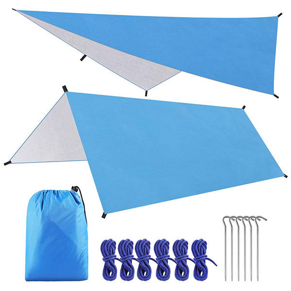 Multicolor Waterproof Ultralight Camping Tarp Awning Tent Beach Tent Sun Shelter