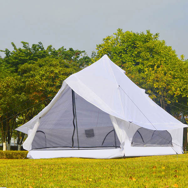 Yurt Glamping Luxury Glamping Tent Waterproof 4 Season Luxury Outdoor Glamping Yurt Tent