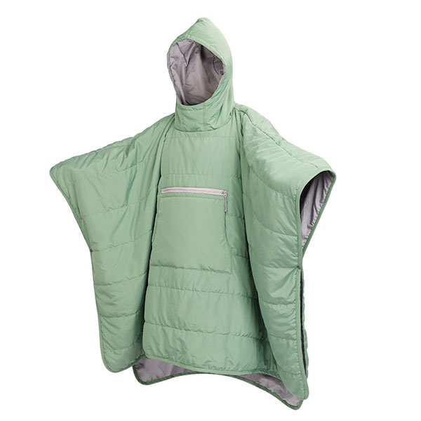 Winter Portable Water-resistant Wearable Cloak Cape Sleeping Bag Camping Sleeping bag