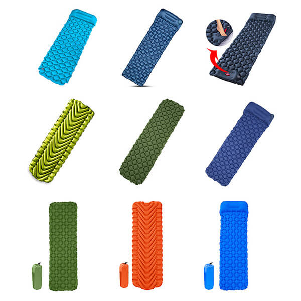 Ultralight Inflatable Sleeping Pad With Pillow ZheJiang Kaisi Outdoor