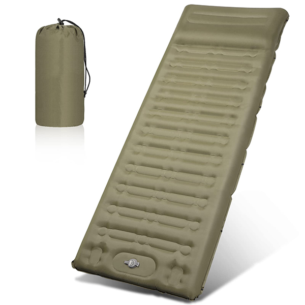 40D Nylon Foldable Sleeping Pad with Pillow