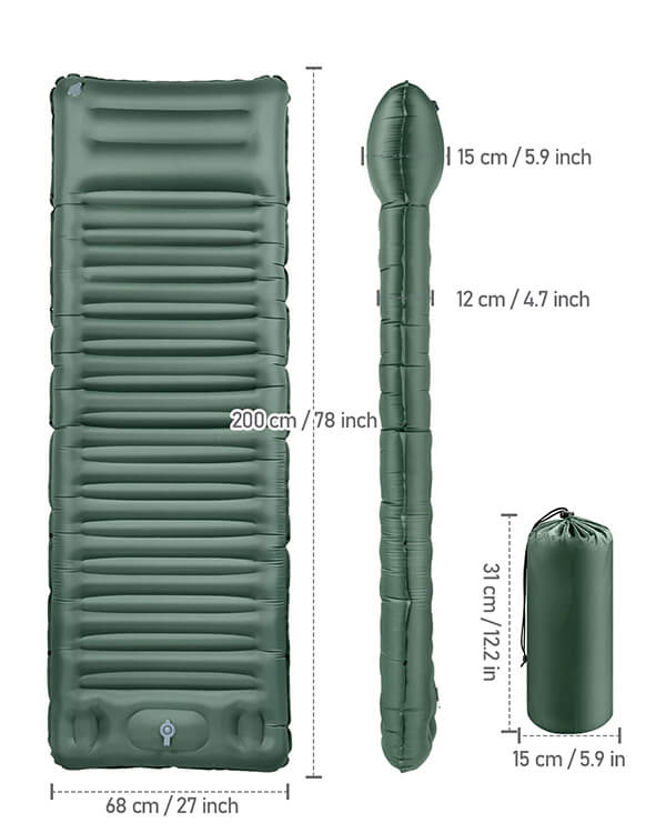 UltraThick Camping Pad ZheJiang Kaisi Outdoor Products Co.,Ltd